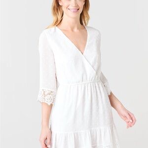 NWT BB Dakota On the Spot White Dress